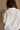 Hazel White Linen Button-Up Long Sleeve Top- close up back view