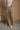 Nora Olive Frayed Wide Leg Pants- full front view