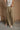 Nora Olive Frayed Wide Leg Pants- full front view