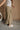 Nora Olive Frayed Wide Leg Pants- side view