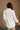 Maya Cream Gauze Button-Up Long Sleeve Top- back view
