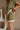 Liliana Olive & Cream Scallop Linen Shorts- side view