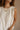 Willa Cream Linen Frayed Tank - close up front 
