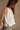 Willa Cream Linen Frayed Tank - side  view