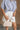 Phoebe White Pleated Shorts- frontal side view