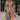 Full body view of female model wearing the Alora Multi Palm Floral Midi Dress which features Multi Color Floral Palm Print, Tan Lining, Tiered Body, Midi Length, Quarter Button-Up, Collared Neckline and Short Puff Sleeves