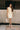 Tiana Yellow Satin Cowl Neck Mini Dress - full body front 