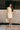 Tiana Yellow Satin Cowl Neck Mini Dress - full body front 
