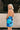 Nila Blue Multi Halter Mini Dress - back