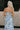 Everly Cream & Blue Floral Strapless Maxi Dress - close upper back view