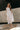 Kimmie Cream Floral Strapless Midi Dress - full body frontal view
