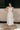 Kimmie Cream Floral Strapless Midi Dress - full front view