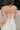 Kimmie Cream Floral Strapless Midi Dress - close upper back view