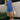 Jillian Cobalt Blue Shorts - full body front view