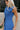 Jillian Cobalt Blue Split Hem Vest - close side view