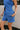 Jillian Cobalt Blue Shorts - close up side view