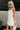 Simone White Linen Mini Dress - side