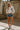 Sarah USA Heather Grey Multi Cropped Sweatshirt- full body front view