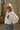 Sarah USA Heather Grey Multi Cropped Sweatshirt- frontal side view