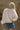 Sarah USA Heather Grey Multi Cropped Sweatshirt- back view