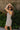 Hailey Beige & Black Polka Dot Mini Dress - side view