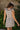 Hailey Beige & Black Polka Dot Mini Dress -back
