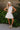 Stella White Drop Waist Mini Dress - full body front view