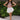 Cameron White Bow Mini Skort- full body front view