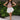 Cameron White Bow Mini Skort- full body front view