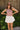 Cameron White Bow Mini Skort- frontal view