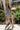 Briana Blue & White Trim Shorts - full body front 