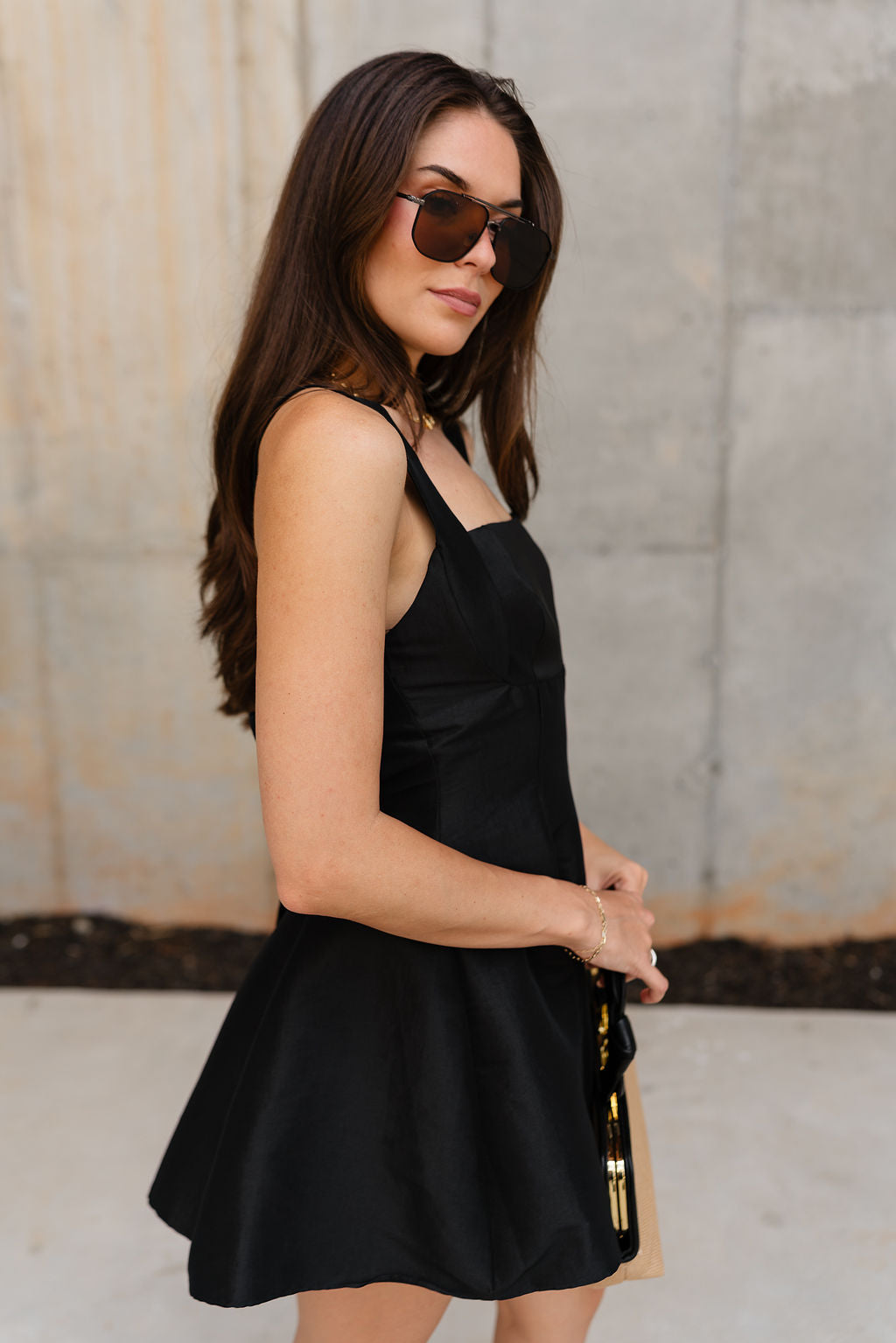 mylah mini dress Mylah Mock Neck Sleeveless Sheath Dress