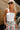 Ariana White Strapless Tube Top- front top view