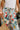 Leila Cream Multi Toucan Tropical Pants- close up front view
