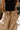 Thea Cream & Mocha Palm Leaf Pants- close up top view