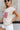 Lucy Cream Knit American Flag Tank- close up side view