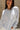 Mila USA Floral Heather Grey Sweatshirt - close front view