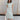 Lizzie Sage Green Knit Midi Dress - full body front view