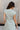 Lizzie Sage Green Knit Midi Dress - upper body back view