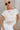 Bridget Cream Floral & Pearl Open Knit Top - close front view