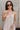 Cassie Beige Pleated Sleeveless Maxi Dress - upper body front view
