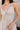 Cassie Beige Pleated Sleeveless Maxi Dress - close up front view