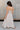 Cassie Beige Pleated Sleeveless Maxi Dress - full body back view