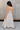 Cassie Beige Pleated Sleeveless Maxi Dress - full body back view