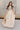 Kendra Taupe & Black Tie Strap Maxi Dress - full body front view
