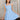 Paige Blue Scallop Flare Mini Dress - front 