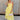 Waverly Yellow Tiered Midi Dress - full body front view