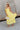 Waverly Yellow Tiered Midi Dress - full front view