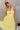 Waverly Yellow Tiered Midi Dress - upper body front view