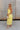 Waverly Yellow Tiered Midi Dress - full body side view